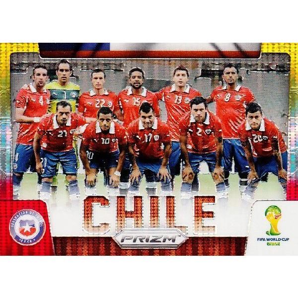 2014Panini Prizm ehe` World Cup Soccer yTeam Photos/Pulsar Prizmsz 8 Chile `