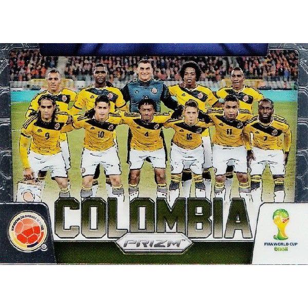 2014Panini Prizm ehe` World Cup Soccer CT[g yTeam Photosz 9 Colombia RrA