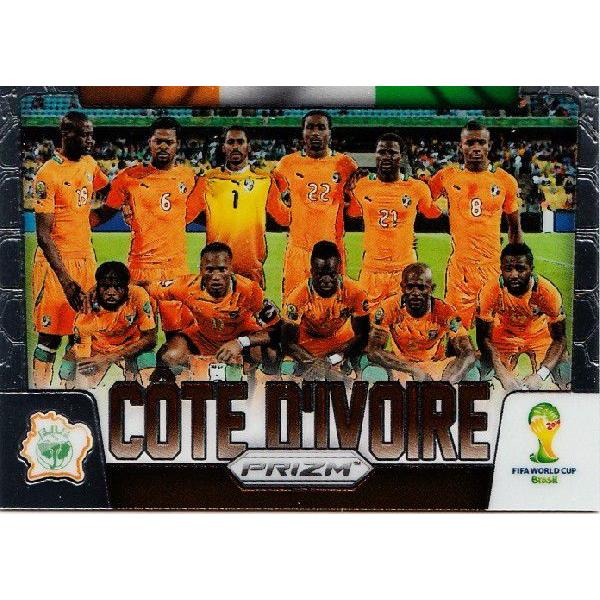 2014Panini Prizm ehe` World Cup Soccer CT[g yTeam Photosz 11 Cote d'Ivoire R[gW{A[