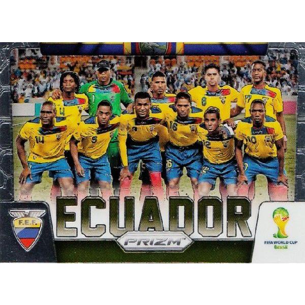 2014Panini Prizm ehe` World Cup Soccer CT[g yTeam Photosz 12 Ecuador GNAh