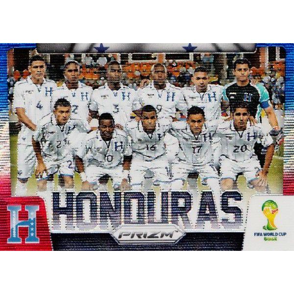 2014Panini Prizm ehe` World Cup Soccer yTeam Photos/Wave Prizmsz 19 Honduras zWX