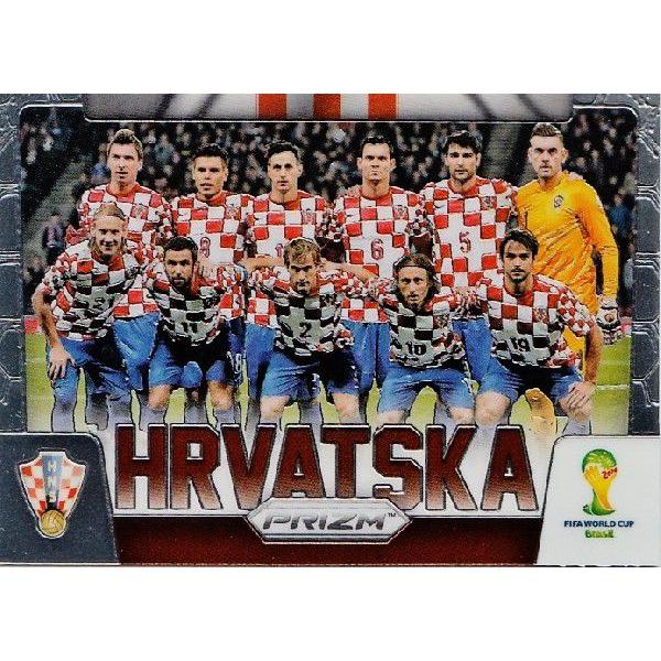 2014Panini Prizm ehe` World Cup Soccer CT[g yTeam Photosz 20 Hrvatska NA`A