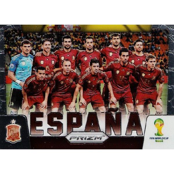 2014Panini Prizm ehe` World Cup Soccer CT[g yTeam Photosz 29 Espana XyC