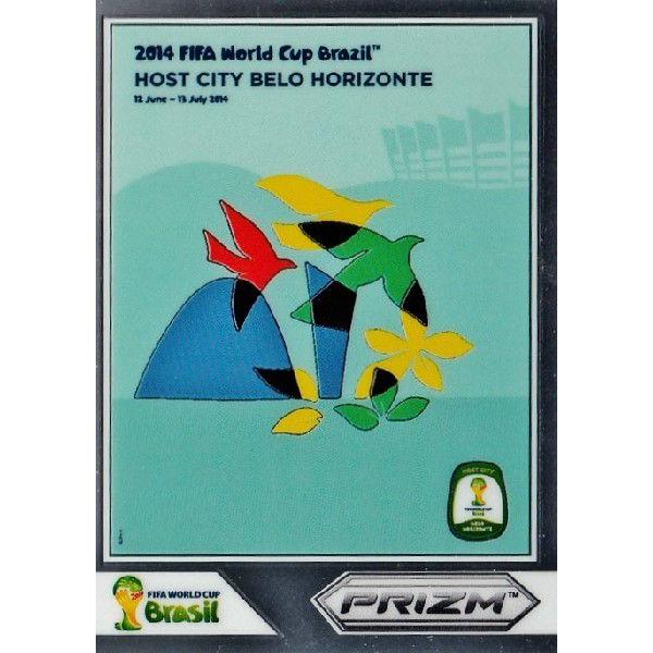 2014Panini Prizm ehe` World Cup Soccer CT[g yWorld Cup Postersz 1 Belo Horizonte xI]e