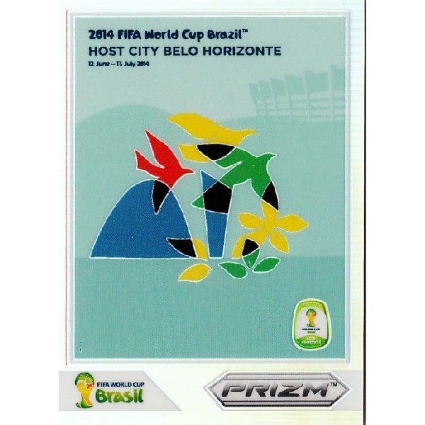 2014Panini Prizm ehe` World Cup Soccer yWorld Cup Posters/Prizmpz 1 Belo Horizonte xI]e