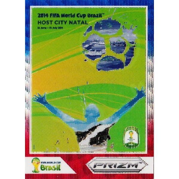 2014Panini Prizm ehe` World Cup Soccer yWorld Cup Posters/Wave Prizmsz 7 Natal i^E