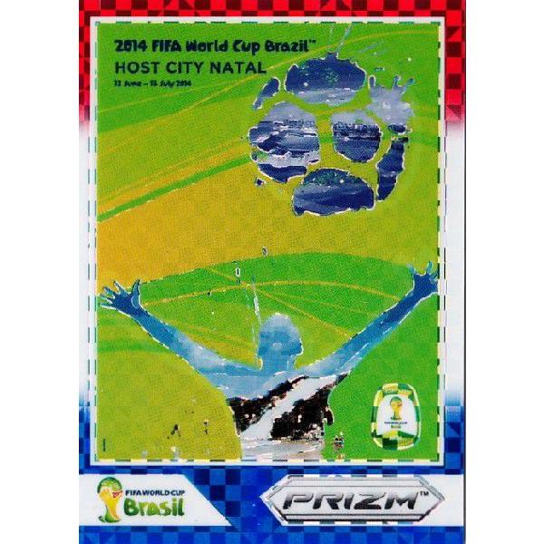 2014Panini Prizm ehe` World Cup Soccer yWorld Cup Posters/Power Plaid Prizmsz 7 Natal i^E