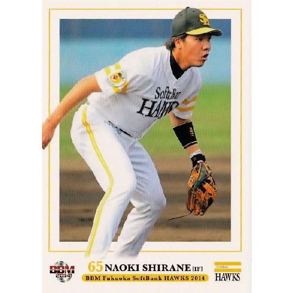 54 【白根尚貴】BBM 福岡ソフトバンクホークス 2014 レギュラー