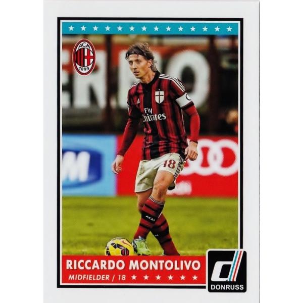 PANINI2015 Donruss Soccer ���M�����[ 8 Riccardo Montolivo (AC Milan)