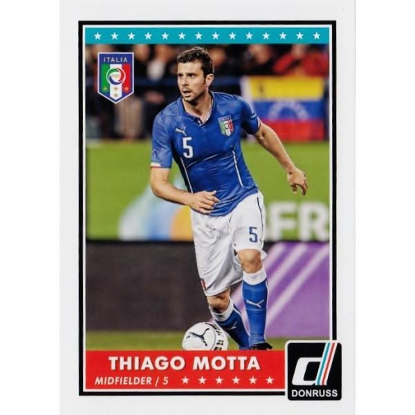 PANINI2015 Donruss Soccer CT[g yBase Set Photo Variationsz 56 Thiago Motta (Italy)
