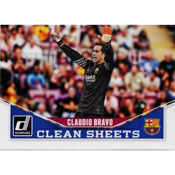 PANINI2015 Donruss Soccer CT[g yClean Sheetsz 2 Claudio Bravo (FC Barcelona)