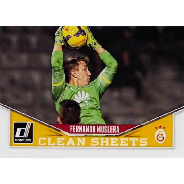 PANINI2015 Donruss Soccer CT[g yClean Sheetsz 3 Fernando Muslera (Galatasaray)