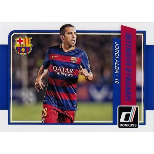 PANINI2015 Donruss Soccer �C���T�[�g �yDefensive Dynamos�z 5 Jordi Alba (FC Barcelona)