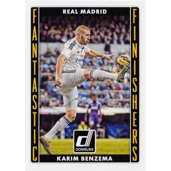 PANINI2015 Donruss Soccer �C���T�[�g �yFantastic Finishers�z 7 Karim Benzema (Real Madrid)