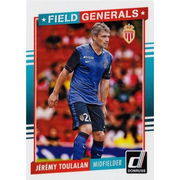 PANINI2015 Donruss Soccer CT[g yField Generalsz 7 Jeremy Toulalan (AS Monaco)