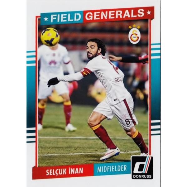 PANINI2015 Donruss Soccer CT[g yField Generalsz 13 Selcuk Inan (Galatasaray)