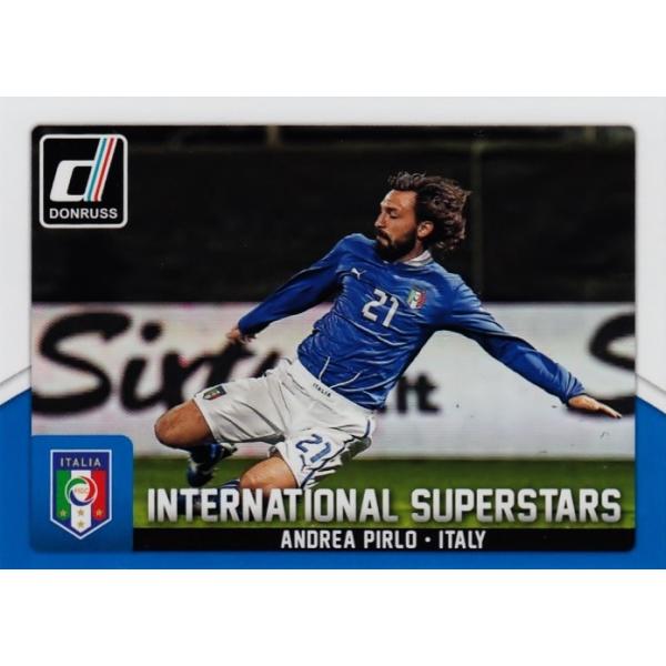 PANINI2015 Donruss Soccer �C���T�[�g �yInternational Superstars�z 2 Andrea Pirlo (Italy)