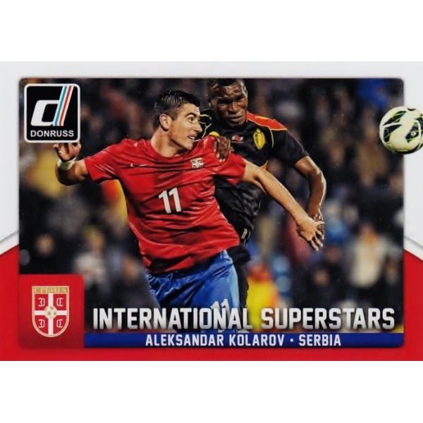PANINI2015 Donruss Soccer CT[g yInternational Superstarsz 56 Aleksandar Kolarov (Serbia)