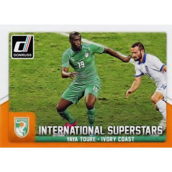 PANINI2015 Donruss Soccer �C���T�[�g �yInternational Superstars�z 57 Yaya Toure (Ivory Coast)