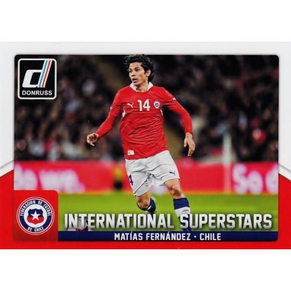 PANINI2015 Donruss Soccer �C���T�[�g �yInternational Superstars�z 82 Matias Fernandez (Chile)
