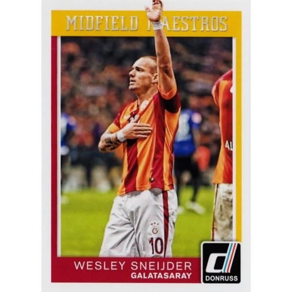 PANINI2015 Donruss Soccer CT[g yMidfield Maestrosz 23 Wesley Sneijder (Galatasaray)