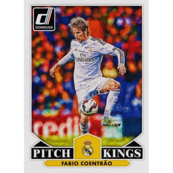 PANINI2015 Donruss Soccer �C���T�[�g �yPitch Kings�z 8 Fabio Coentrao (Real Madrid)