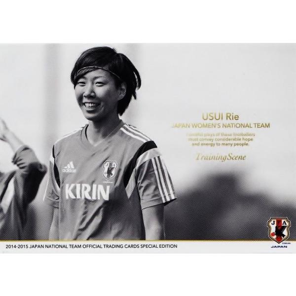 14-15 サッカー日本代表SE レギュラー 【なでしこジャパントレーニングカード】 141 臼井理恵 (浦和レッズレディース)