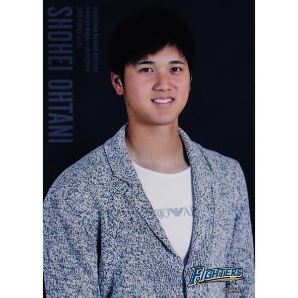 [美品] 大谷翔平 北海道日本ハムファイターズ AI 2016 カード 01 【大谷翔平】2016プロ野球ai 「北海道日本ハムファイターズ