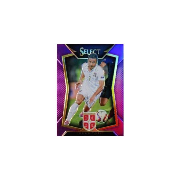 y16 Zoran Tosic (Serbia)zPANINI 2015-16 SELECT SOCCER yBase Set/Purple PRIZMz 99 (65/99)