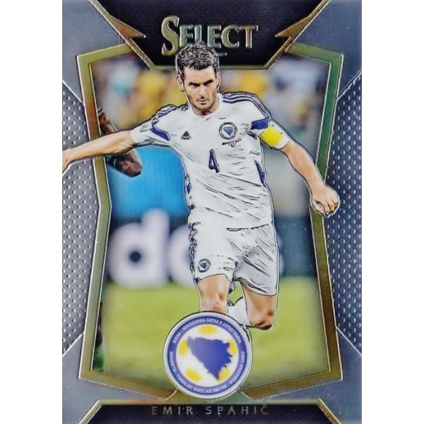 PANINI 2015-16 SELECT SOCCER ���M�����[ 45 Emir Spahic (Bosnia-Herzegovina)