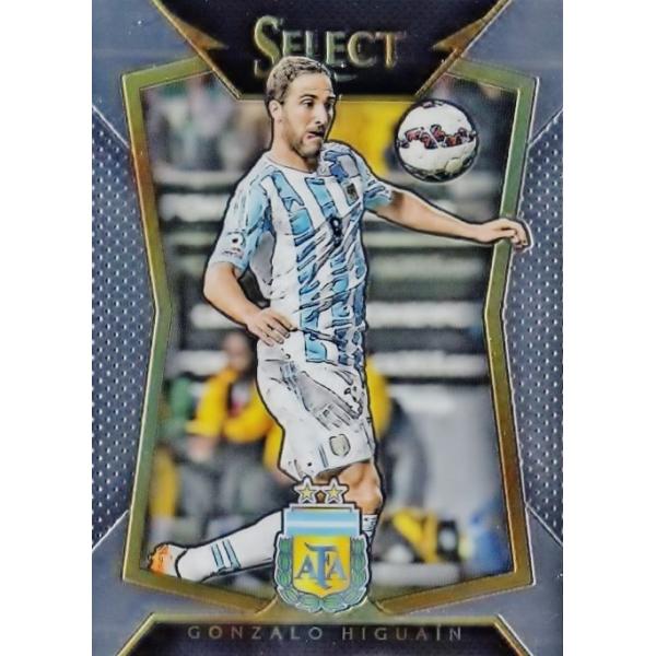 PANINI 2015-16 SELECT SOCCER ���M�����[ 64 Gonzalo Higuain (Argentina)