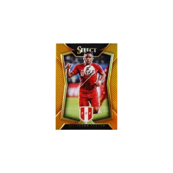 y09 Jefferson Farfan (Peru) zPANINI 2015-16 SELECT SOCCER yBase Set Variations/Orange PRIZMz 149 (112/149)
