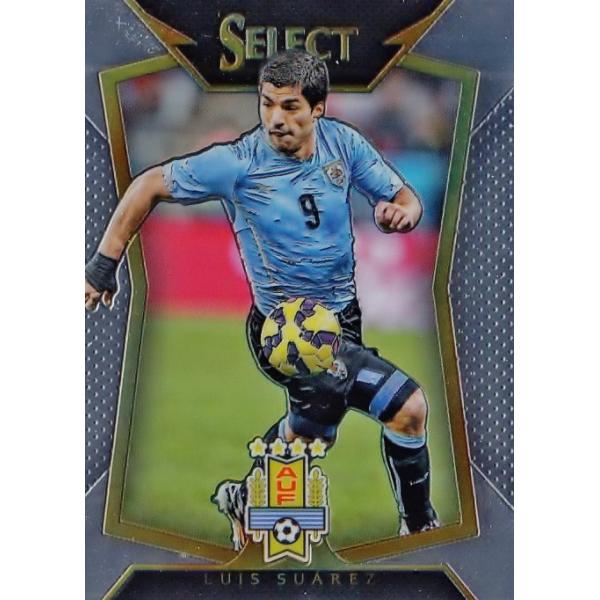 PANINI 2015-16 SELECT SOCCER CT[g yBase Set Variationsz 53 Luis Suarez (Uruguay)