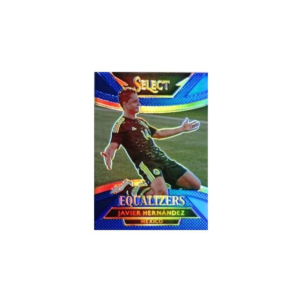 y12 Javier Hernandez (Mexico) zPANINI 2015-16 SELECT SOCCER yEqualizers/Blue PRIZMz 299 (158/299)