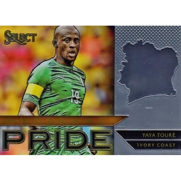 PANINI 2015-16 SELECT SOCCER �C���T�[�g �yNational Pride�z 46 Yaya Toure (Ivory Coast)