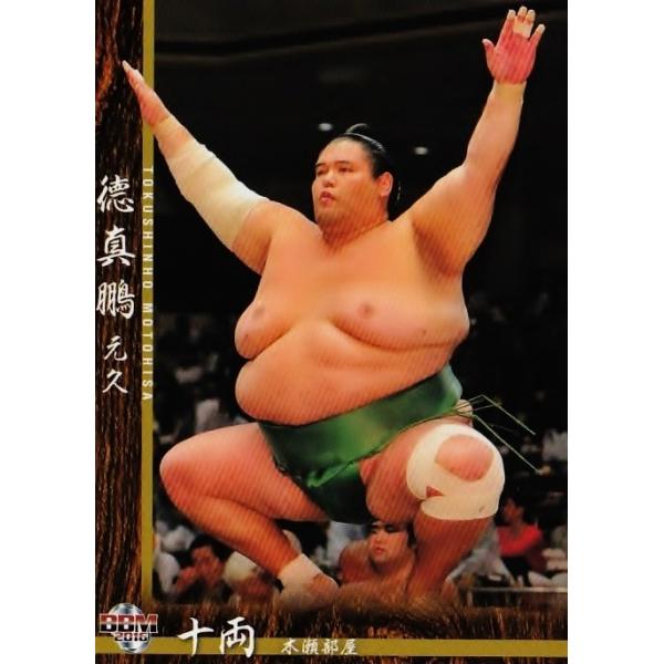 BBM 大相撲カード 2016 レギュラー 62 徳真鵬 元久 : スポーツ