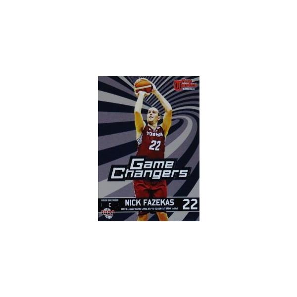 GC24 �y�j�b�N�E�t�@�W�[�J�X/���u���C�u�T���_�[�X�zBBM2018 B.LEAGUE2017-18 FAST BREAK 2nd Half �C���T�[�g �uGAME CHANGERS�v