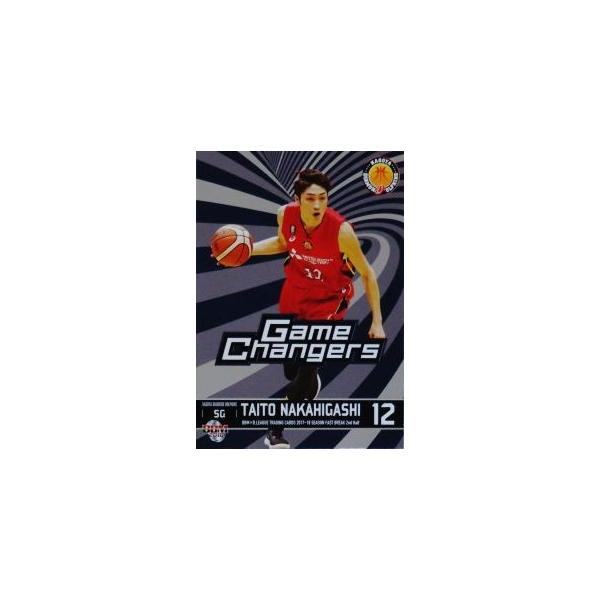 GC30 �y�����דl/���É��_�C�������h�h���t�B���Y�zBBM2018 B.LEAGUE2017-18 FAST BREAK 2nd Half �C���T�[�g �uGAME CHANGERS�v