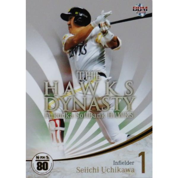 HD6 �y���쐹��zBBM2018 �z�[�N�X80���N�x�[�X�{�[���J�[�h �C���T�[�g [THE HAWKS DYNASTY]