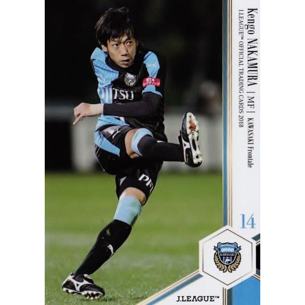 60 【中村憲剛/川崎フロンターレ】2018 Jリーグオフィシャルカード