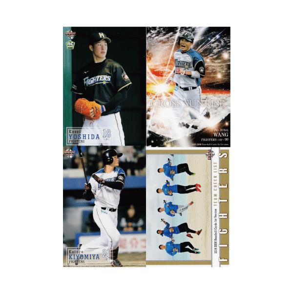 北海道日本ハムファイターズ】2019BBMベースボールカード 1st