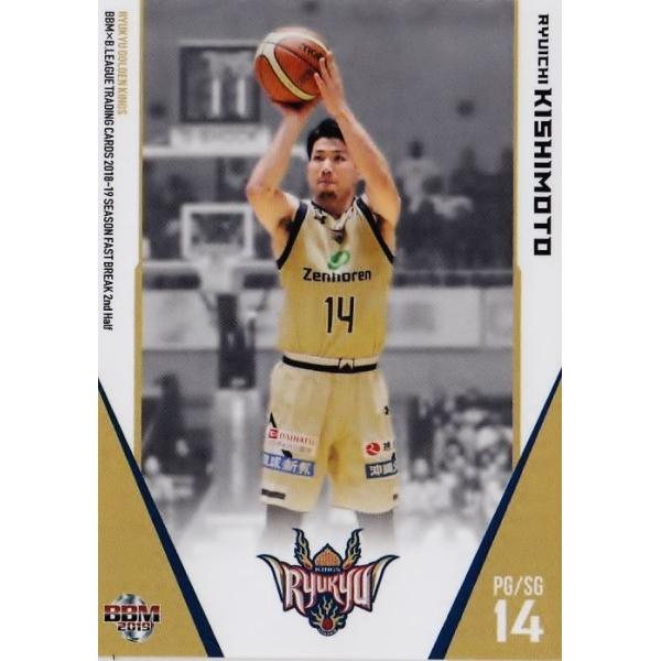 160 �y�ݖ{����/�����S�[���f���L���O�X�zBBM2019 B.LEAGUE2018-19 FAST BREAK 2nd Half ���M�����[