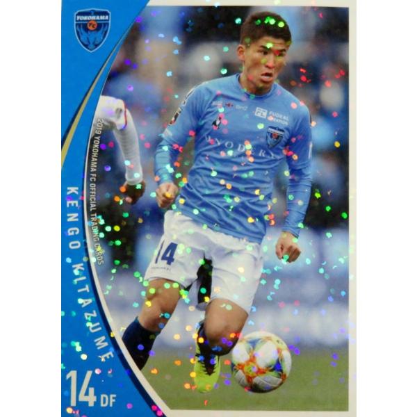 11 【北爪健吾】[クラブ発行]2019 横浜FC オフィシャルカード レギュラーパラレル