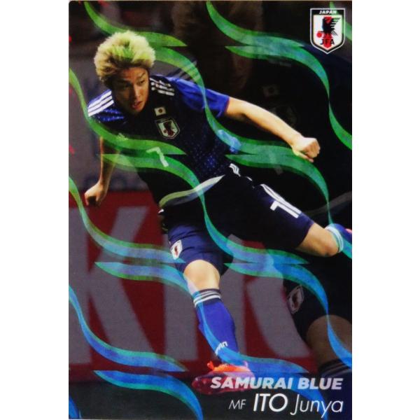 SB06 【伊東純也/KRCヘンク】カルビー 2019 サッカー日本代表チップス 