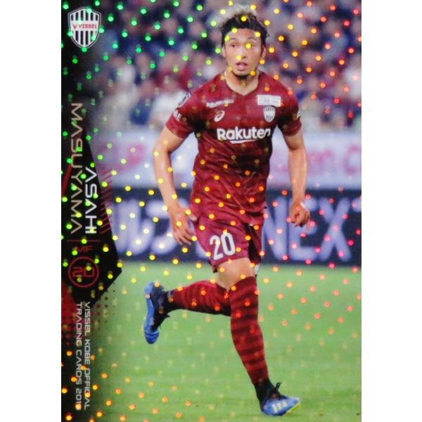 16 【増山朝陽】[クラブ発行]2019 ヴィッセル神戸 オフィシャルカード レギュラーパラレル