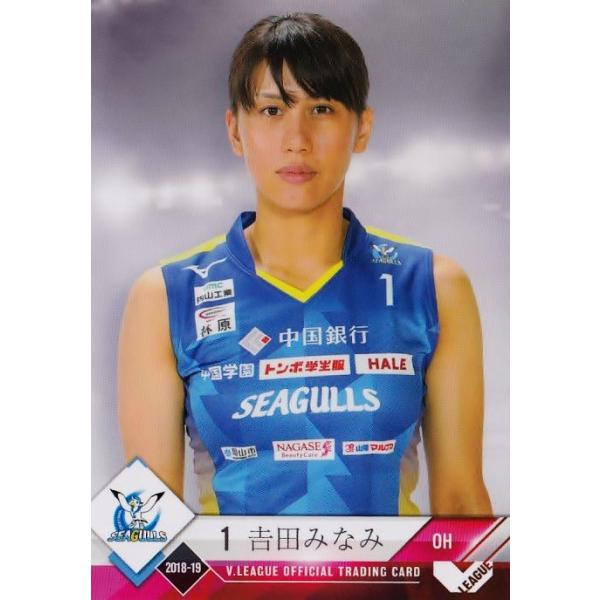 1 【吉田みなみ/岡山シーガルズ】2018-19V・プレミアリーグ女子公式
