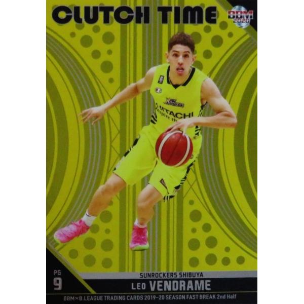 CT24 �y�x���h�����琶/�T�����b�J�[�Y�a�J�zBBM2020 B.LEAGUE2019-20 FAST BREAK 2nd Half �C���T�[�g [CLUTCH TIME]