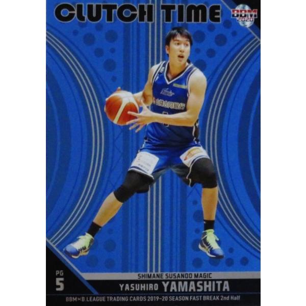 CT35 �y�R���׍O/�����X�T�m�I�}�W�b�N�zBBM2020 B.LEAGUE2019-20 FAST BREAK 2nd Half �C���T�[�g [CLUTCH TIME]