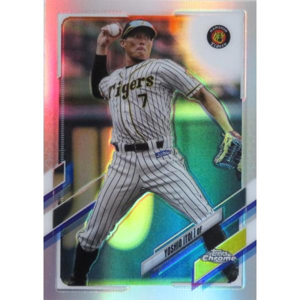 127 �y����Òj/��_�^�C�K�[�X�z2021 topps Chrome NPB�x�[�X�{�[���J�[�h [���M�����[/REFRACTOR�p������]