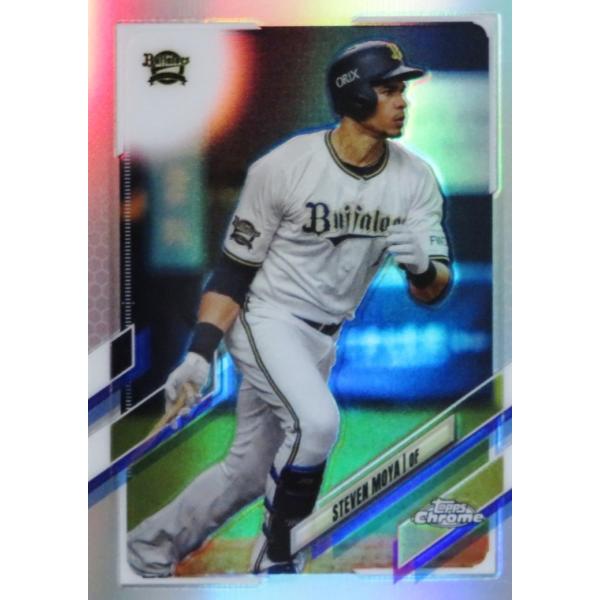 199 �y����/�I���b�N�X�E�o�t�@���[�Y�z2021 topps Chrome NPB�x�[�X�{�[���J�[�h [���M�����[/REFRACTOR�p������]